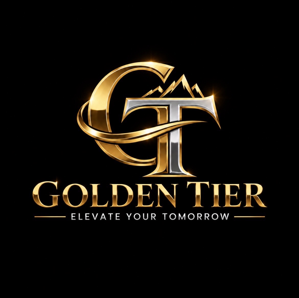 Official Golden Tier — Elevate Your Tomorrow logo